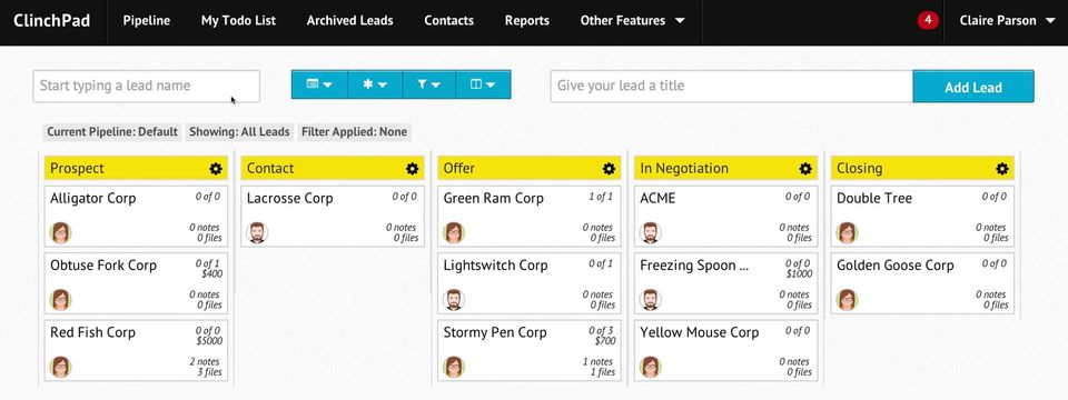 ClinchPad Screenshot 2