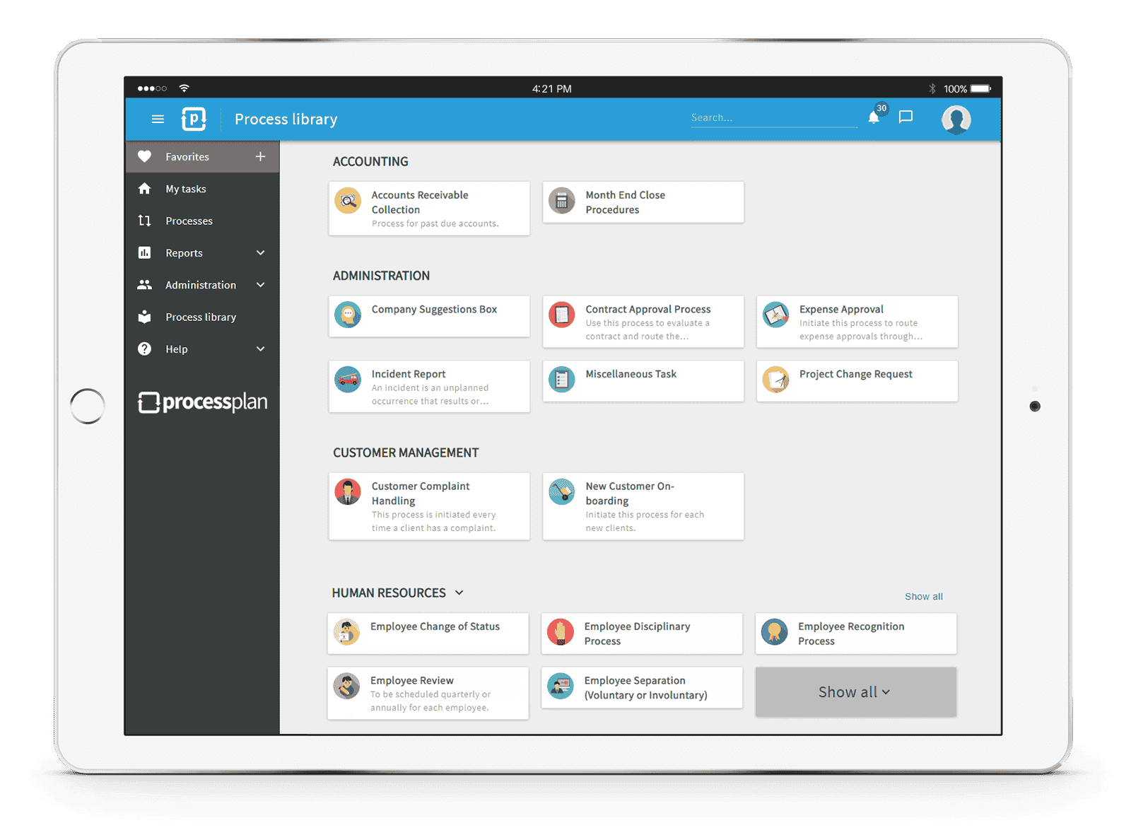 ProcessPlan Screenshot 2
