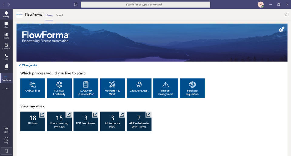 FlowForma Screenshot 1