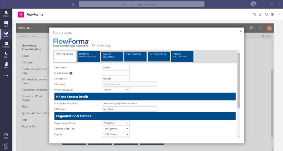 FlowForma Screenshot 3