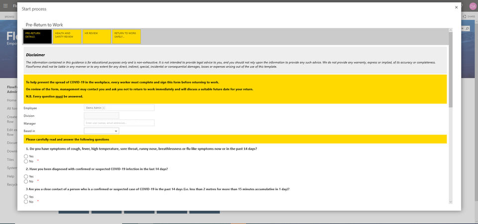 FlowForma Screenshot 4