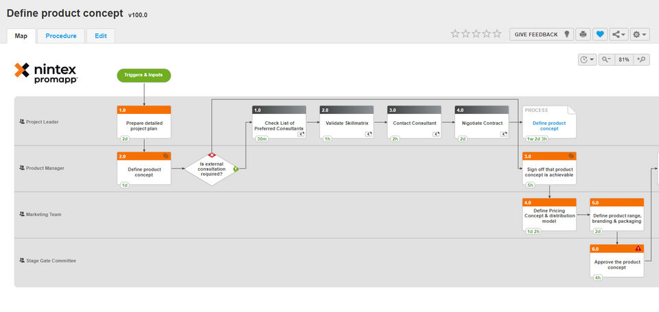 Nintex Promapp Screenshot 3