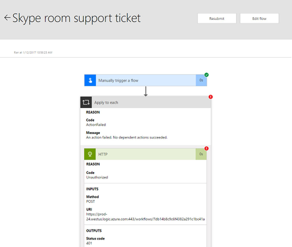 Microsoft Flow Screenshot 5