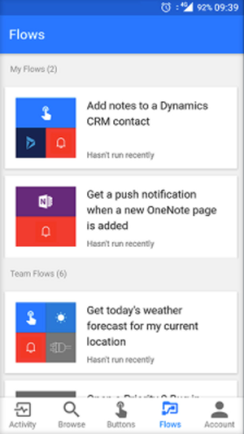 Microsoft Flow Screenshot 7