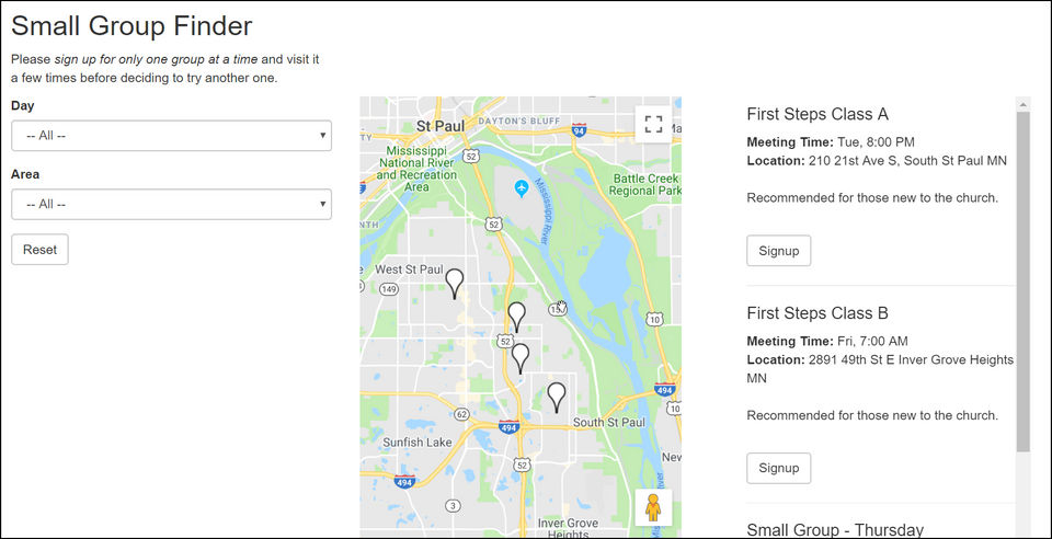 TouchPoint Church Management Software Screenshot 4