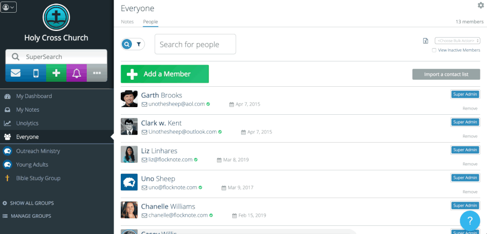 Flocknote Screenshot 3