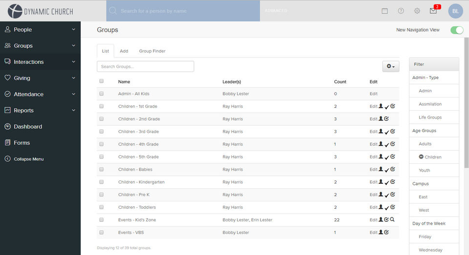 FellowshipOne Screenshot 3