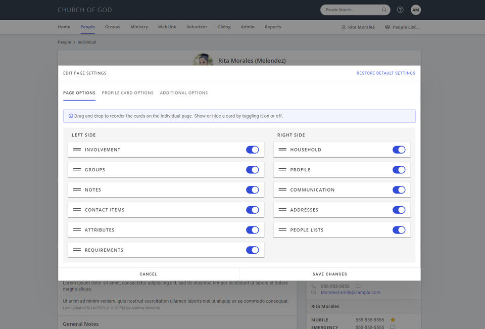 FellowshipOne Screenshot 4