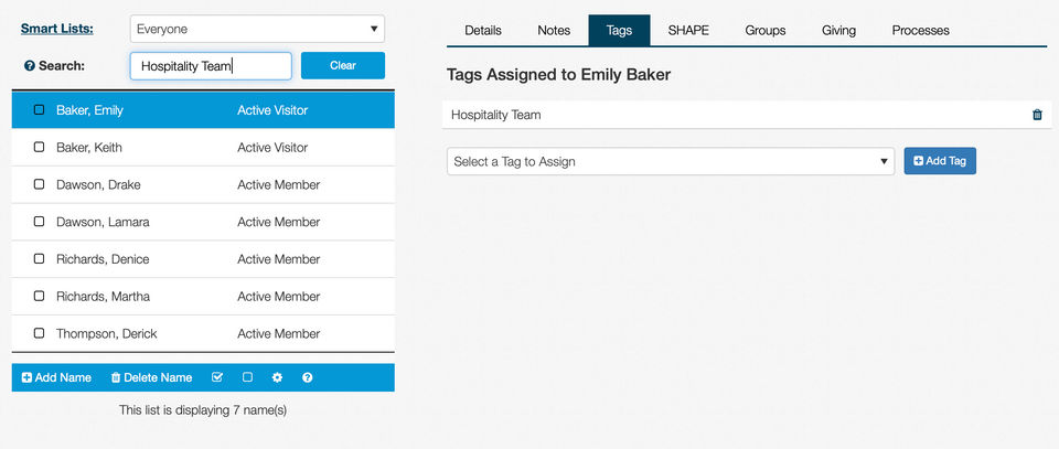 ChurchTrac Screenshot 6