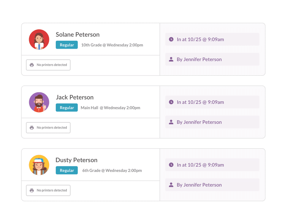Planning Center Check-Ins Screenshot 2