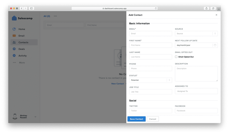 Salescamp Screenshot 1