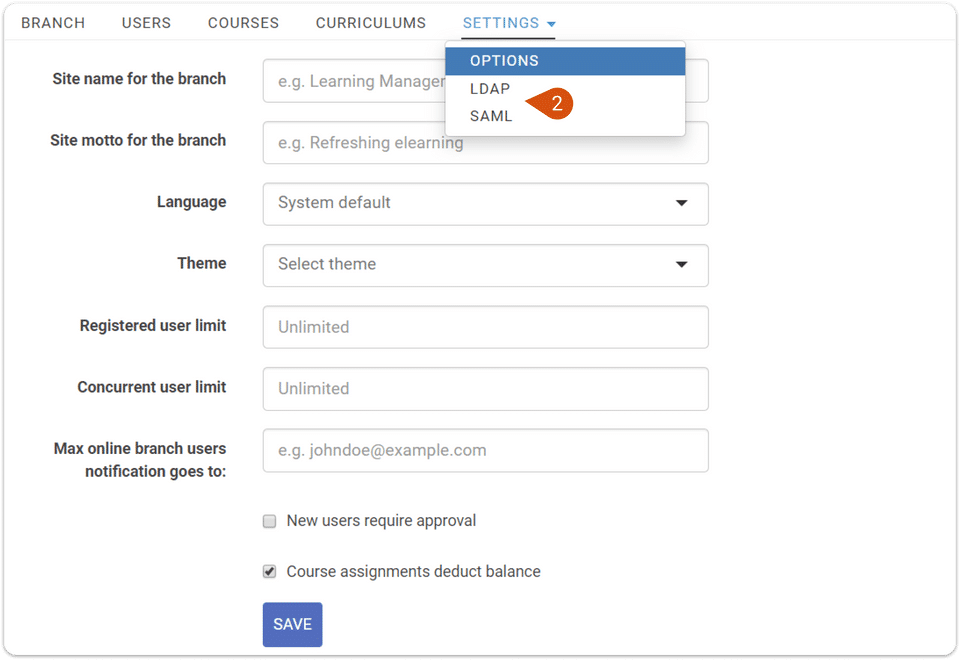 eFront Screenshot 4