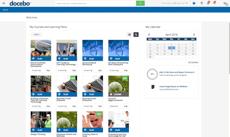 Docebo Screenshot 1