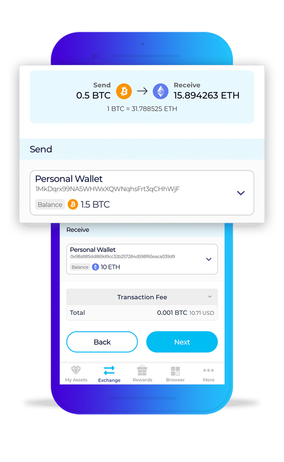 Infinito Wallet Screenshot 1