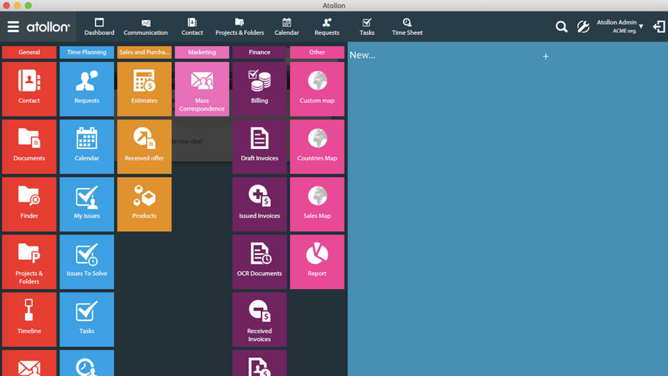 Atollon CRM Screenshot 1
