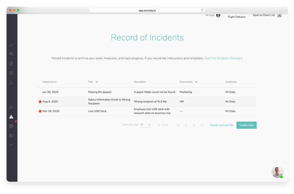 ECOMPLY Screenshot 4