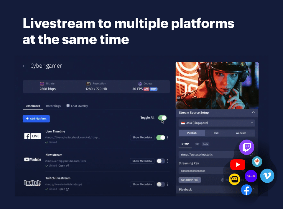 Castr Screenshot 3