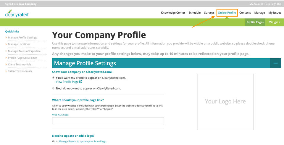 ClearlyRated Screenshot 1