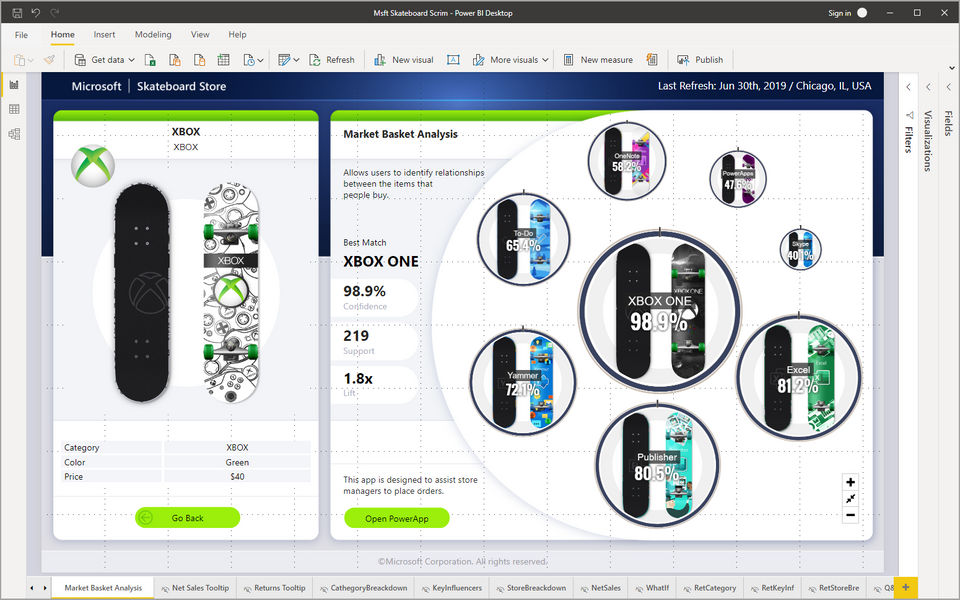 Microsoft Power BI Desktop Screenshot 1