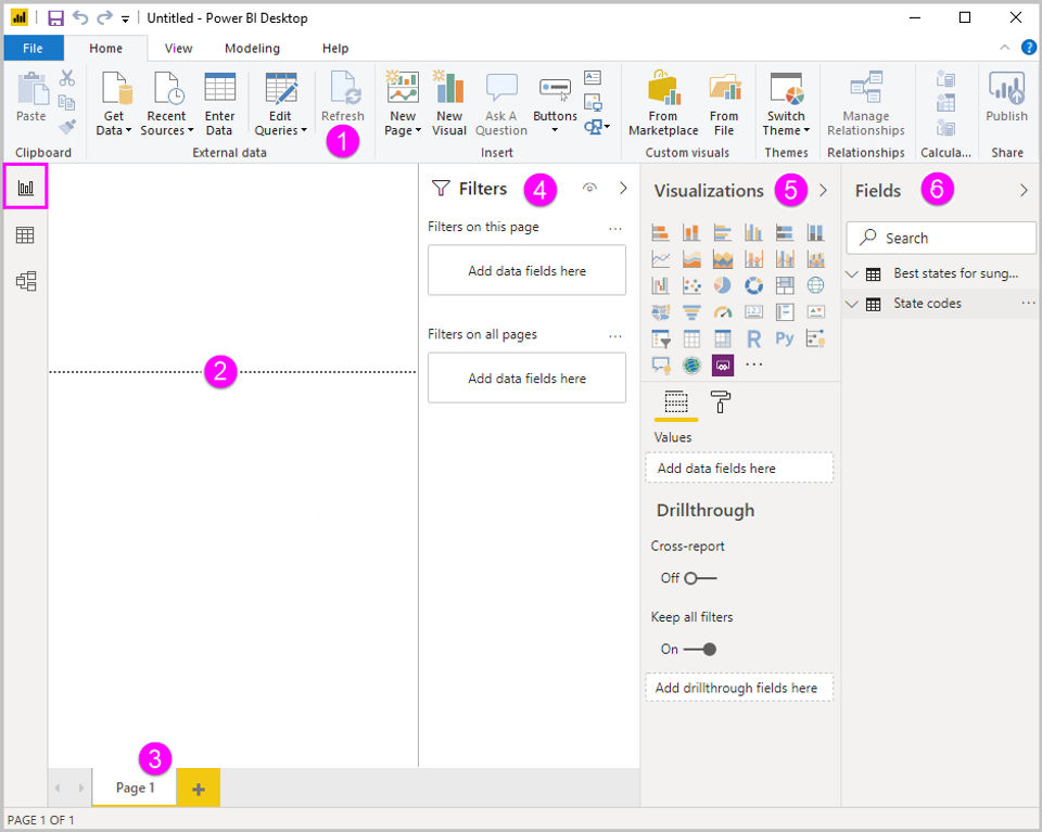 Microsoft Power BI Desktop Screenshot 2