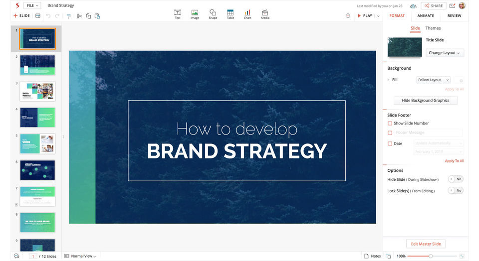 Zoho Show Screenshot 2