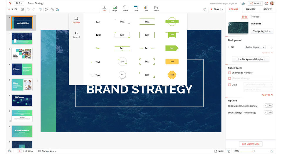 Zoho Show Screenshot 3