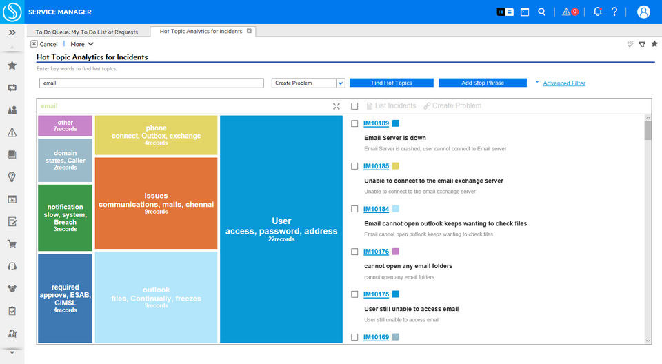 Micro Focus Service Manager Screenshot 1