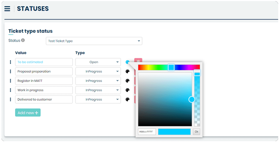 Mint Service Desk Screenshot 2