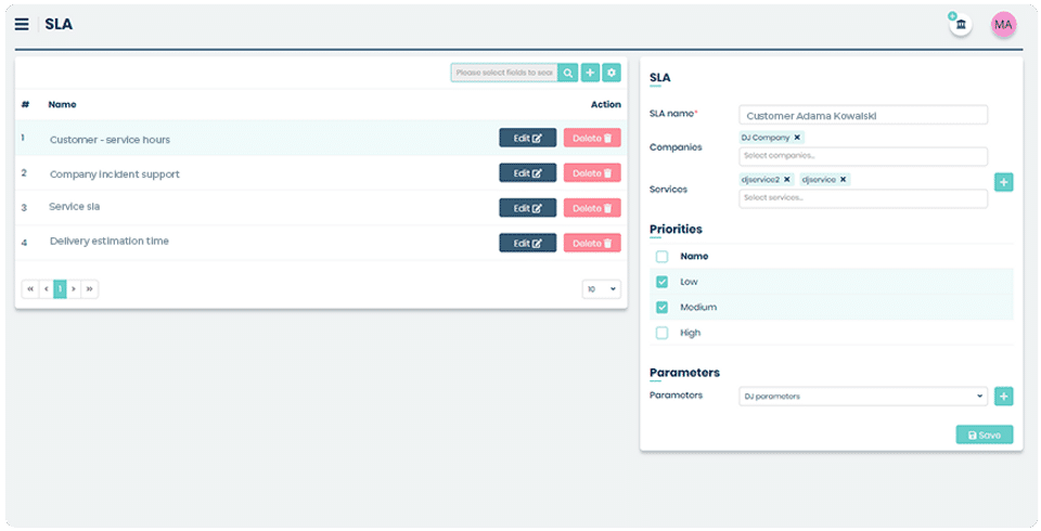 Mint Service Desk Screenshot 3