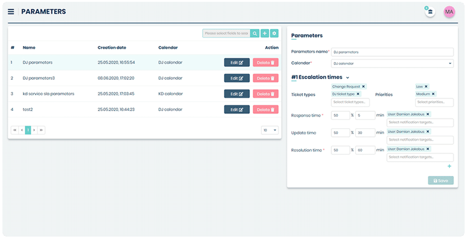 Mint Service Desk Screenshot 4