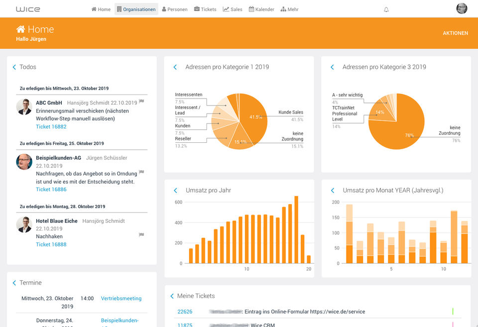 Wice CRM Screenshot 1