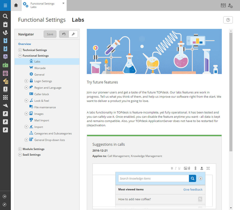 TOPdesk Screenshot 1