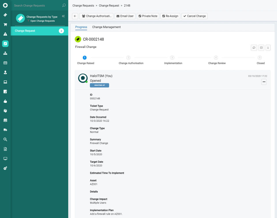 HaloITSM Screenshot 5