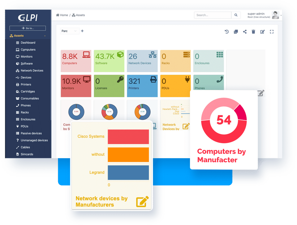 GLPI Screenshot 1