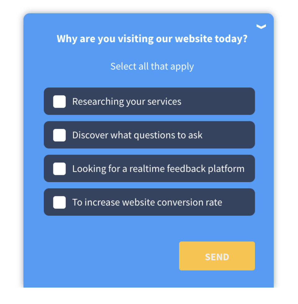 Qualaroo Screenshot 1