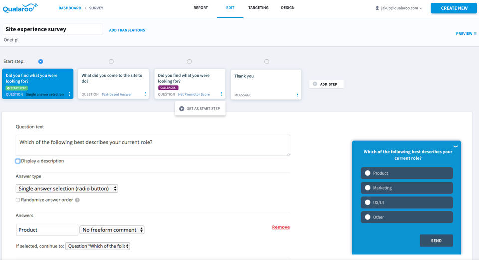 Qualaroo Screenshot 2