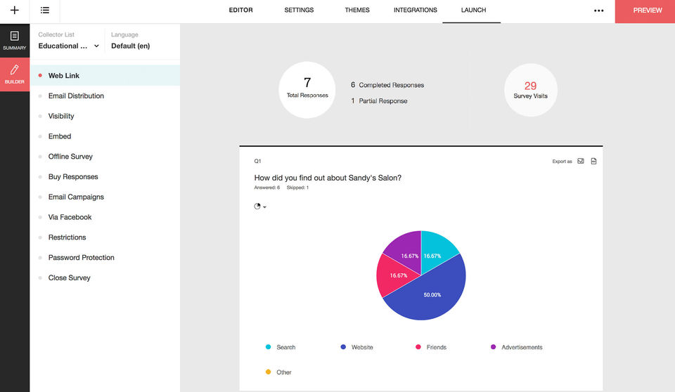 Zoho Survey Screenshot 5