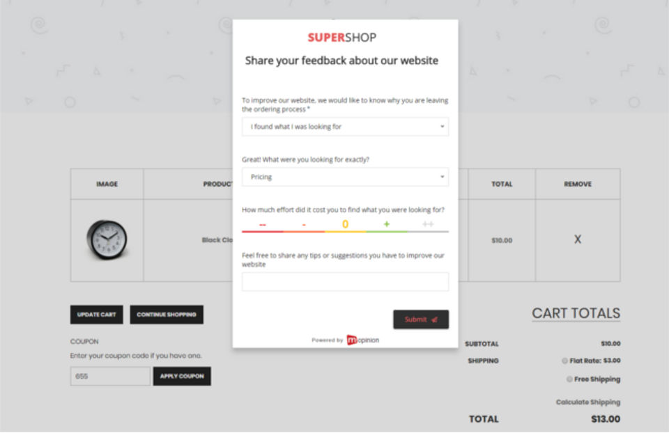 Mopinion Screenshot 1