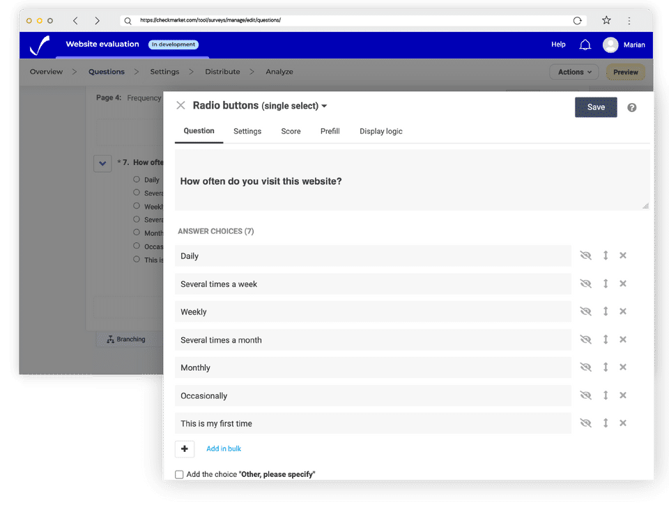 CheckMarket Screenshot 5