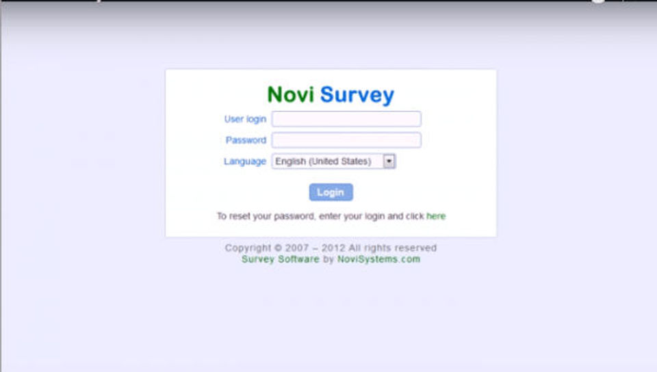 Novi Survey Screenshot 1