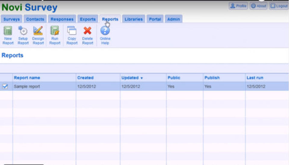 Novi Survey Screenshot 4
