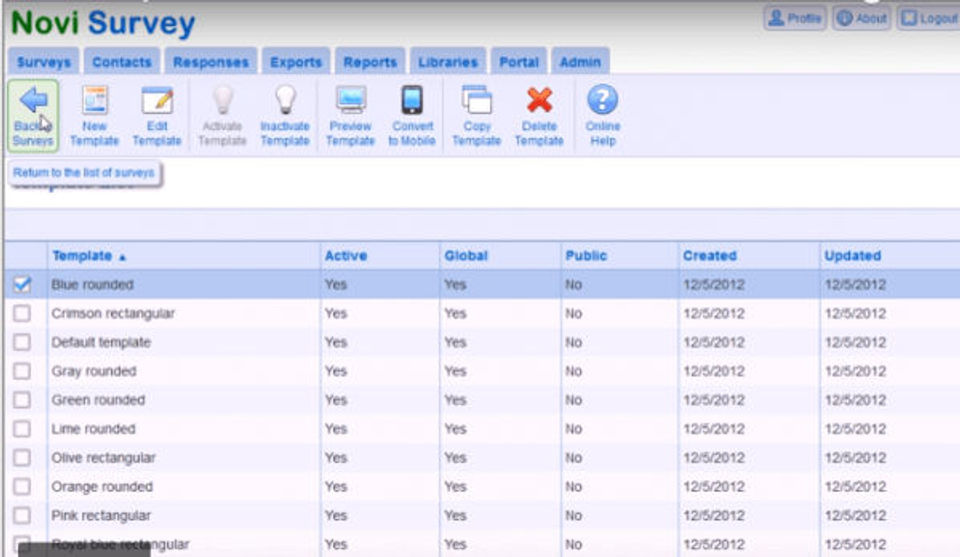 Novi Survey Screenshot 6
