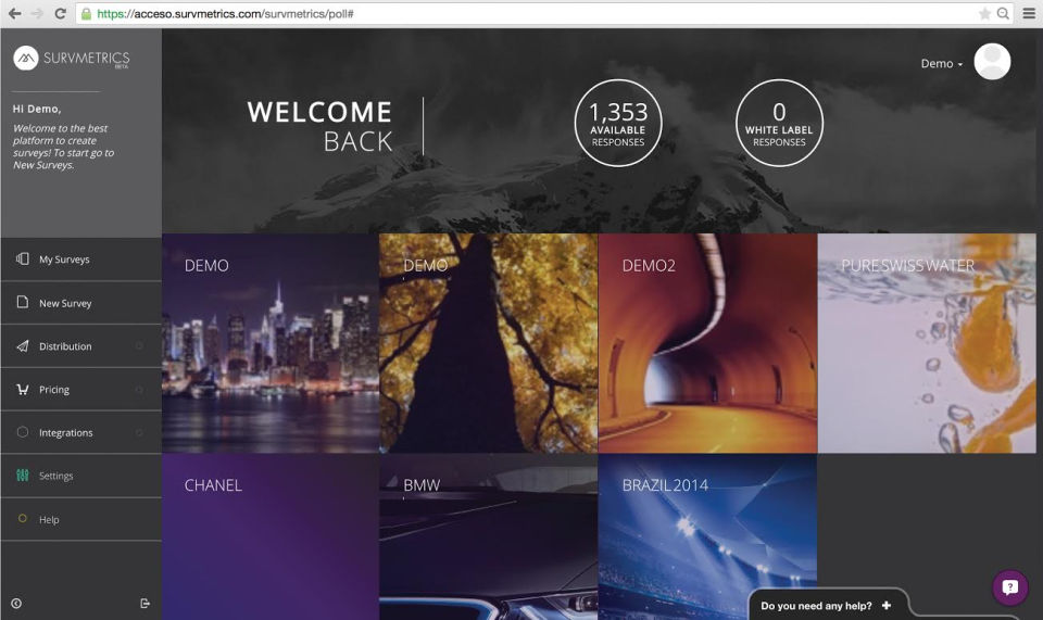 Survmetrics Screenshot 1