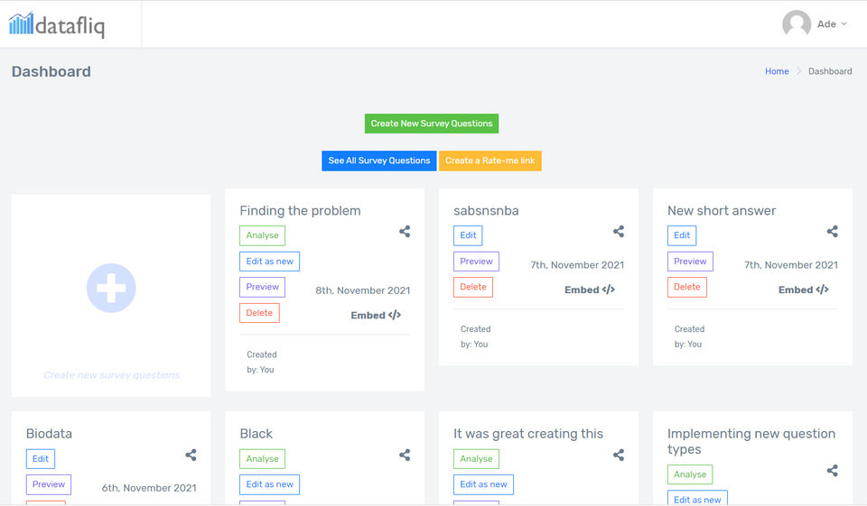 Datafliq Screenshot 1