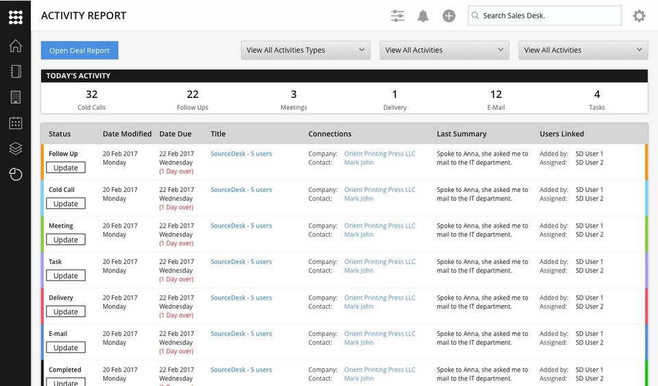 Sales Desk Screenshot 7