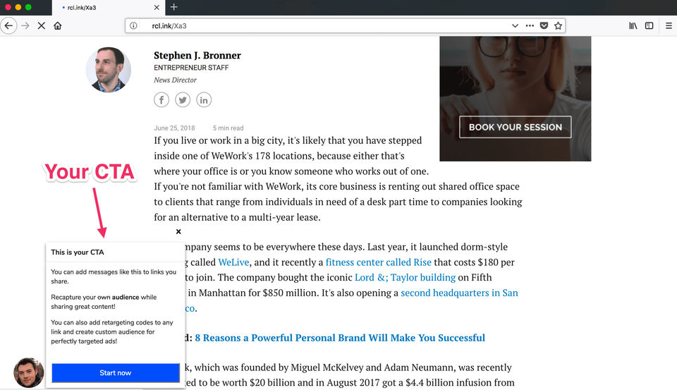 RocketLink Screenshot 1