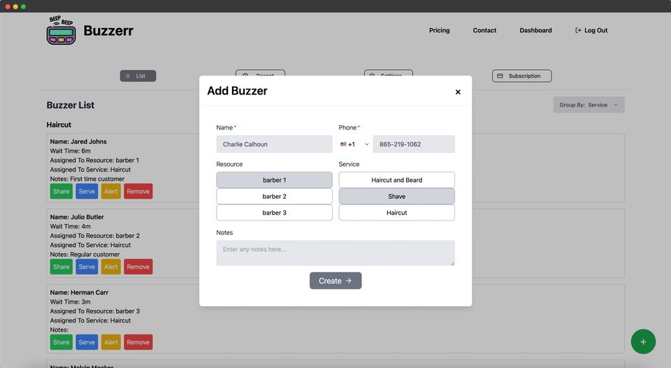 Buzzerr Screenshot 1
