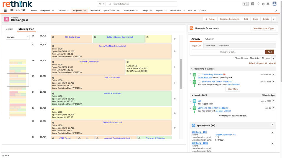 REthink CRM Screenshot 1