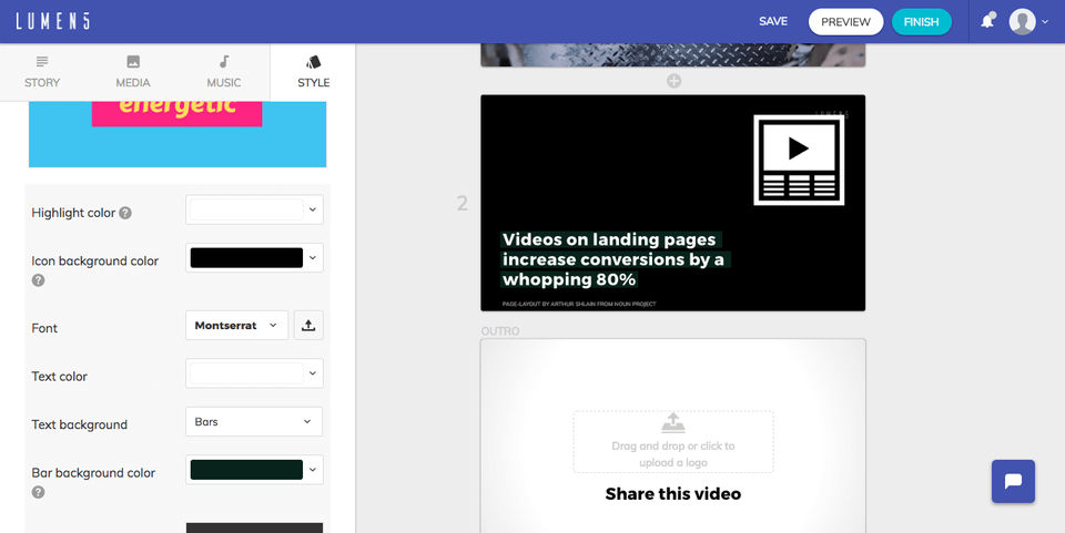 Lumen5 Screenshot 5