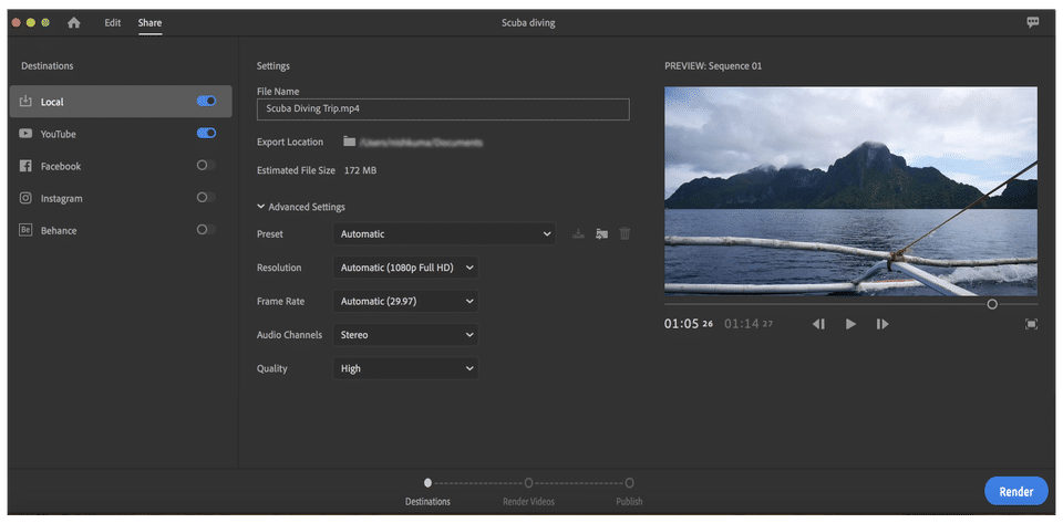 Adobe Premiere Rush Screenshot 2